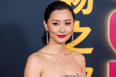 Chinese-American actress and singer Fala Chen arrives at the Los Angeles Special Screening Of Netflix's 'Ballad Of A Small Player' held at The Egyptian Theatre Hollywood on October 14, 2025 in Hollywood, Los Angeles, California, United States.