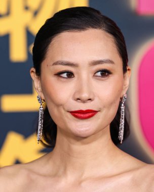Chinese-American actress and singer Fala Chen arrives at the Los Angeles Special Screening Of Netflix's 'Ballad Of A Small Player' held at The Egyptian Theatre Hollywood on October 14, 2025 in Hollywood, Los Angeles, California, United States.