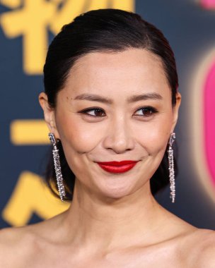 Chinese-American actress and singer Fala Chen arrives at the Los Angeles Special Screening Of Netflix's 'Ballad Of A Small Player' held at The Egyptian Theatre Hollywood on October 14, 2025 in Hollywood, Los Angeles, California, United States.