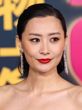 Chinese-American actress and singer Fala Chen arrives at the Los Angeles Special Screening Of Netflix's 'Ballad Of A Small Player' held at The Egyptian Theatre Hollywood on October 14, 2025 in Hollywood, Los Angeles, California, United States.