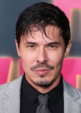 American actor, martial artist and model Lewis Tan arrives at the Los Angeles Special Screening Of Netflix's 'Ballad Of A Small Player' held at The Egyptian Theatre Hollywood on October 14, 2025 in Hollywood, Los Angeles, California, United States.