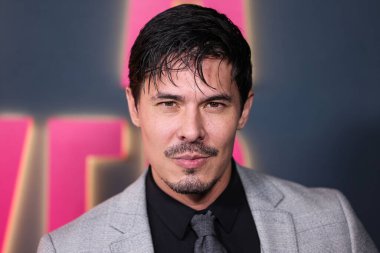 American actor, martial artist and model Lewis Tan arrives at the Los Angeles Special Screening Of Netflix's 'Ballad Of A Small Player' held at The Egyptian Theatre Hollywood on October 14, 2025 in Hollywood, Los Angeles, California, United States.