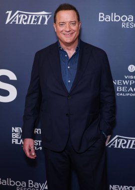 Amerikalı-Kanadalı aktör Brendan Fraser, 19 Ekim 2025 'te Newport Beach, Orange County, Kaliforniya, ABD' deki Balboa Bay Resort 'ta düzenlenen 26..
