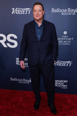 Amerikalı-Kanadalı aktör Brendan Fraser, 19 Ekim 2025 'te Newport Beach, Orange County, Kaliforniya, ABD' deki Balboa Bay Resort 'ta düzenlenen 26..