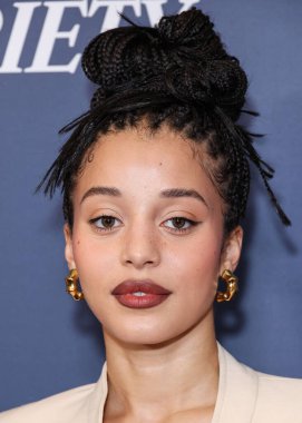 Amerikalı aktris Chase Infiniti (Chase Infiniti Payne), 19 Ekim 2025 'te Newport Beach, Kaliforniya, ABD' de düzenlenen 26. Newport Beach Film Festivali Onur ve Variety 'nin 10 İzlenecek Oyuncusu' na geldi..