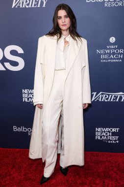 Norveçli aktris Inga Ibsdotter Lilleaas, 26. Geleneksel Newport Plaj Film Festivali Onur ve Variety 'nin 10 İzlenecek Oyuncusu' na 19 Ekim 2025 'de Newport Beach, Orange County, Kaliforniya, ABD' de düzenlenen Balboa Bay Resort 'da geldi..