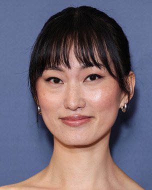 Japon aktris ve gazeteci Mari Yamamoto, 19 Ekim 2025 'te Newport Beach, Orange County, Kaliforniya, ABD' de düzenlenen 26. Yıllık Newport Sahili Film Festivali Onur ve Variety 'nin izlenecek 10 Oyuncusu' na geldi..