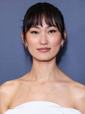 Japon aktris ve gazeteci Mari Yamamoto, 19 Ekim 2025 'te Newport Beach, Orange County, Kaliforniya, ABD' de düzenlenen 26. Yıllık Newport Sahili Film Festivali Onur ve Variety 'nin izlenecek 10 Oyuncusu' na geldi..