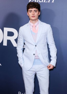 Kanadalı-Amerikalı aktör ve girişimci Noah Schnapp, 19 Ekim 2025 'te Newport Beach, Kaliforniya, ABD' deki Newport Beach 'te düzenlenen 26. Newport Beach Film Festivali Onur ve Variety' nin izlenecek 10 Oyuncusu 'na geldi..