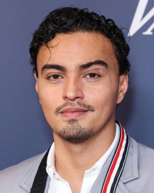 Amerikalı aktör Tonatiuh Elizarraraz, 19 Ekim 2025 'te Newport Beach, Kaliforniya, ABD' deki Newport Beach 'te düzenlenen 26. Newport Beach Film Festivali Onur ve Variety' nin izlenecek 10 Oyuncusu 'na geldi..