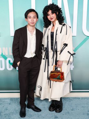 Ethan Costanilla ve Sam Morelos, Paramount Pictures 'ın 20 Ekim 2025' te Hollywood, Los Angeles, Kaliforniya, ABD 'deki Paramount Tiyatrosu' ndaki 