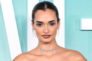 Brezilyalı model Gizele Oliveira, Paramount Pictures 'ın 20 Ekim 2025' te Hollywood, Los Angeles, Kaliforniya, ABD 'deki Paramount Stüdyoları' ndaki Paramount Tiyatrosu 'nda gerçekleştirdiği 