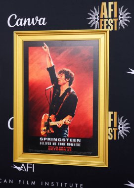 2025 AFI (Amerikan Film Enstitüsü) Fest Sunar Canva - 20th Century Studios 'Springsteen' in açılış gecesi galası 22 Ekim 2025 tarihinde TCL Çin Tiyatrosu IMAX 'te düzenlenen 