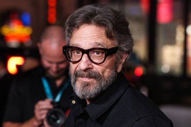 Amerikalı aktör, komedyen, müzisyen, podcaster ve yazar Marc Maron, Canva tarafından sunulan 2025 AFI (Amerikan Film Enstitüsü) Festivali 'ne geldi - 20. Yüzyıl Stüdyoları' nın açılış gecesi galası 'Springsteen: Leave Me From Nowhere' 