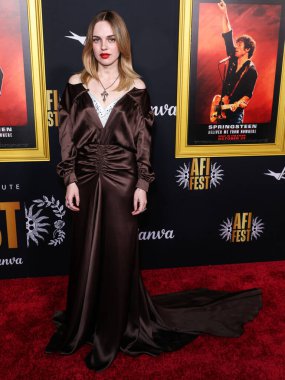 Odessa Young, Canva tarafından sunulan 2025 AFI (Amerikan Film Enstitüsü) Festivali 'ne geldi - 20. Yüzyıl Stüdyoları' nın Springsteen 'in açılış gecesi galası: TCL Çin Tiyatrosu IMAX' ta 22 Ekim 2025 'de düzenlenen 