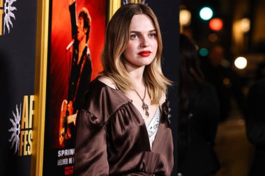 Odessa Young, Canva tarafından sunulan 2025 AFI (Amerikan Film Enstitüsü) Festivali 'ne geldi - 20. Yüzyıl Stüdyoları' nın Springsteen 'in açılış gecesi galası: TCL Çin Tiyatrosu IMAX' ta 22 Ekim 2025 'de düzenlenen 