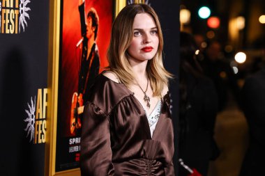 Odessa Young, Canva tarafından sunulan 2025 AFI (Amerikan Film Enstitüsü) Festivali 'ne geldi - 20. Yüzyıl Stüdyoları' nın Springsteen 'in açılış gecesi galası: TCL Çin Tiyatrosu IMAX' ta 22 Ekim 2025 'de düzenlenen 