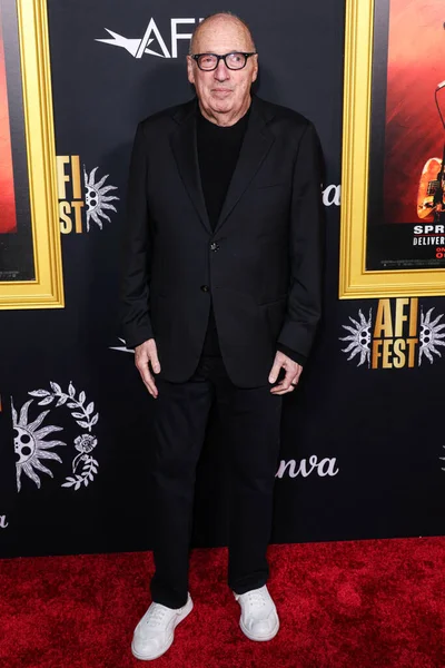 Amerikalı müzik eleştirmeni, menajeri ve müzik yapımcısı Jon Landau, Canva tarafından sunulan 2025 AFI (Amerikan Film Enstitüsü) Festivali 'ne geldi - 20th Century Studios' Springsteen 'in açılış gecesi galası olan' Springsteen: Leave Me From Nowhere 'TCL' de 