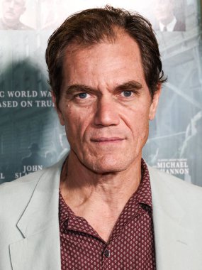 Amerikalı aktör Michael Shannon, 24 Ekim 2025 'te Hollywood, Los Angeles, Kaliforniya' daki TCL Çin Tiyatrosu IMAX 'te düzenlenen Sony Pictures Classics' Nuremberg 'in galası olan Canva tarafından sunulan 2025 AFI (Amerikan Film Enstitüsü) festivaline geldi.