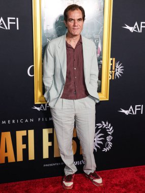 Amerikalı aktör Michael Shannon, 24 Ekim 2025 'te Hollywood, Los Angeles, Kaliforniya' daki TCL Çin Tiyatrosu IMAX 'te düzenlenen Sony Pictures Classics' Nuremberg 'in galası olan Canva tarafından sunulan 2025 AFI (Amerikan Film Enstitüsü) festivaline geldi.