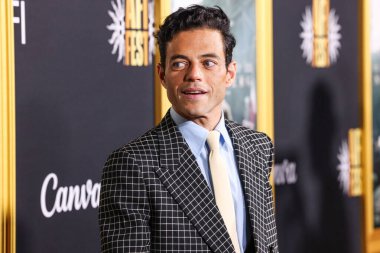 Amerikalı aktör Rami Malek, Canva tarafından sunulan 2025 AFI (Amerikan Film Enstitüsü) Festivali 'ne 24 Ekim 2025' te Hollywood, Los Angeles, Kaliforniya 'da bulunan TCL Çin Tiyatrosu IMAX' te düzenlenen Sony Pictures Classics 'in' Nuremberg galasına geldi.     