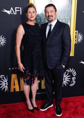 Amber Freeman ve Amerikalı senarist ve yapımcı James Vanderbilt, 24 Ekim 2025 'te TCL Çin Tiyatrosu IMAX' te düzenlenen Canva tarafından sunulan 2025 AFI (Amerikan Film Enstitüsü) Festivali 'ne geldiler. 