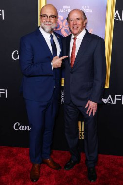 Craig Brewer ve John Davis, 26 Ekim 2025 'te Hollywood, Los Angeles' ta bulunan TCL Çin Tiyatrosu IMAX 'te düzenlenen Canva tarafından sunulan 2025 AFI (Amerikan Film Enstitüsü) Fest' e geldiler.