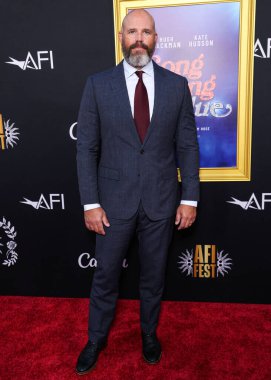 David Denman, 26 Ekim 2025 'te Hollywood, Los Angeles, Kaliforniya' da bulunan TCL Çin Tiyatrosu IMAX 'te düzenlenen Odak Özelliklerinin' Song Sung Blue 'galasının kapanış gecesi olan Canva tarafından sunulan 2025 AFI (Amerikan Film Enstitüsü) festivaline geldi.