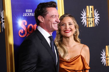 Hugh Jackman ve Amerikalı aktris, yapımcı, yönetmen ve girişimci Kate Hudson, Canva tarafından sunulan 2025 AFI (Amerikan Film Enstitüsü) Festivali 'ne geldiler. 