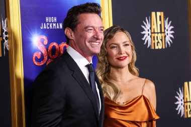 Hugh Jackman ve Amerikalı aktris, yapımcı, yönetmen ve girişimci Kate Hudson, Canva tarafından sunulan 2025 AFI (Amerikan Film Enstitüsü) Festivali 'ne geldiler. 