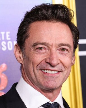 Avustralyalı aktör, şarkıcı ve yapımcı Hugh Jackman, 26 Ekim 2025 'te TCL Çin Tiyatrosu IMAX' te düzenlenen Canva tarafından sunulan 2025 AFI (Amerikan Film Enstitüsü) Fest 'e geldi. 