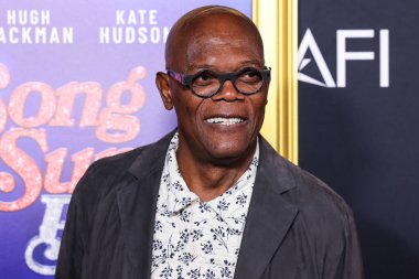 Amerikalı aktör ve yapımcı Samuel L. Jackson, Canva tarafından sunulan 2025 AFI (Amerikan Film Enstitüsü) Festivali 'ne 26 Ekim 2025' te TCL Çin Tiyatrosu IMAX 'te düzenlenen Odak Özelliklerinin Kapanış Gecesi Gala Galası' na geldi.