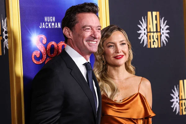 Hugh Jackman ve Amerikalı aktris, yapımcı, yönetmen ve girişimci Kate Hudson, Canva tarafından sunulan 2025 AFI (Amerikan Film Enstitüsü) Festivali 'ne geldiler. 