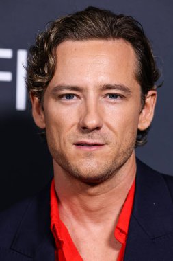 Amerikalı aktör Lewis Pullman, Kanva Tarafından sunulan 2025 AFI (Amerikan Film Enstitüsü) Festivali 'ne 26 Ekim 2025' te Hollywood 'da TCL Çin Tiyatrosu' nda gerçekleştirilen Searchlight Pictures 'ın' The Testament of Ann Lee 'adlı filminin özel gösterimiyle geldi.