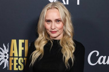 Norveçli film yapımcısı ve aktris Mona Fastvold, Canva tarafından sunulan 2025 AFI (Amerikan Film Enstitüsü) Festivali 'ne 26 Ekim 2025' te TCL Çin 6 Tiyatrosu 'nda gerçekleştirilen 