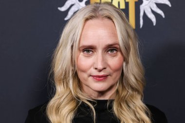 Norveçli film yapımcısı ve aktris Mona Fastvold, Canva tarafından sunulan 2025 AFI (Amerikan Film Enstitüsü) Festivali 'ne 26 Ekim 2025' te TCL Çin 6 Tiyatrosu 'nda gerçekleştirilen 