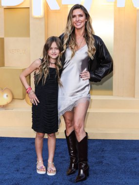 Kirra Patridge Belhan ve Amerikan televizyon kişiliği, modeli ve aktrisi Audrina Patridge, 28 Ekim 2025 'te Hollywood, Los Angeles, Kaliforniya' da düzenlenen Netflix 'in 