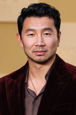 Kanadalı aktör, dublör, yazar ve avukat Simu Liu, Netflix 'in 28 Ekim 2025' te Hollywood 'da düzenlenen 