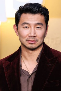 Kanadalı aktör, dublör, yazar ve avukat Simu Liu, Netflix 'in 28 Ekim 2025' te Hollywood 'da düzenlenen 