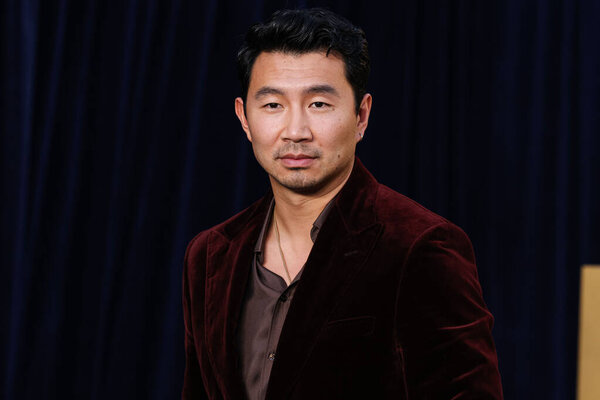 Канадский актер, каскадер, писатель и адвокат Симу Лю прибывает на мировую премьеру "In Your Dreams" Netflix, состоявшуюся в Египетском театре Голливуда 28 октября 2025 года в Голливуде, Лос-Анджелес, Калифорния, США.       