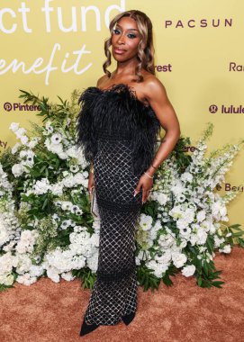 Jackie Asamoah, 29 Ekim 2025 'te Hollywood, Los Angeles, Kaliforniya, ABD' de Nya Gomez stüdyolarında düzenlenen Selena Gomez 'in ev sahipliğinde düzenlenen 3..   