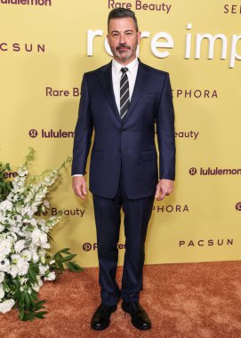 Amerikalı komedyen ve televizyon sunucusu Jimmy Kimmel, Selena Gomez 'in 29 Ekim 2025' te Batı Nya stüdyolarında düzenlediği 3. Yıllık Ender Etki Fonu Yardım 2025 'e geldi..