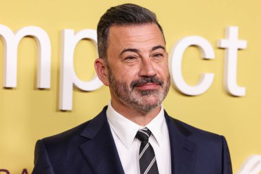 Amerikalı komedyen ve televizyon sunucusu Jimmy Kimmel, Selena Gomez 'in 29 Ekim 2025' te Batı Nya stüdyolarında düzenlediği 3. Yıllık Ender Etki Fonu Yardım 2025 'e geldi..