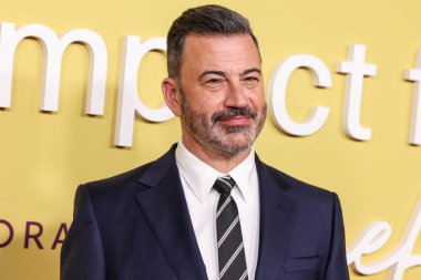Amerikalı komedyen ve televizyon sunucusu Jimmy Kimmel, Selena Gomez 'in 29 Ekim 2025' te Batı Nya stüdyolarında düzenlediği 3. Yıllık Ender Etki Fonu Yardım 2025 'e geldi..