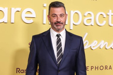 Amerikalı komedyen ve televizyon sunucusu Jimmy Kimmel, Selena Gomez 'in 29 Ekim 2025' te Batı Nya stüdyolarında düzenlediği 3. Yıllık Ender Etki Fonu Yardım 2025 'e geldi..