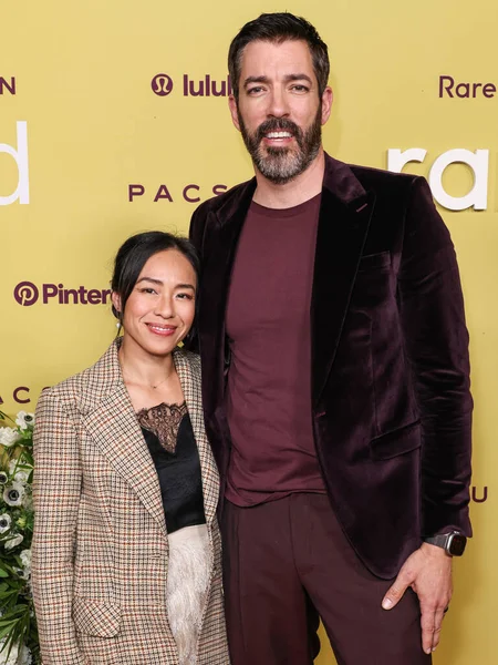 Linda Phan ve Drew Scott, 29 Ekim 2025 'te Hollywood, Los Angeles, Kaliforniya, ABD' de Nya Gomez stüdyolarında düzenlenen Selena Gomez 'in ev sahipliğinde düzenlenen 3..   
