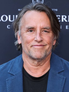 Austin Film Topluluğu 'nun Amerikalı film yapımcısı ve sanat yönetmeni Richard Linklater, DGA Tiyatro Kompleksi' nde düzenlenen Netflix 'in' Nouvelle Vague 'adlı filminin 2025 Amerikan Film Festivali' ne geldi. 
