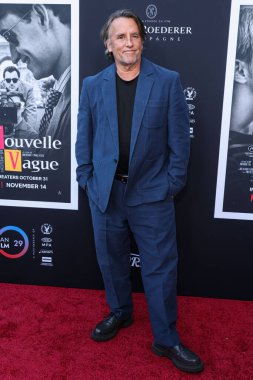 Austin Film Topluluğu 'nun Amerikalı film yapımcısı ve sanat yönetmeni Richard Linklater, DGA Tiyatro Kompleksi' nde düzenlenen Netflix 'in' Nouvelle Vague 'adlı filminin 2025 Amerikan Film Festivali' ne geldi. 
