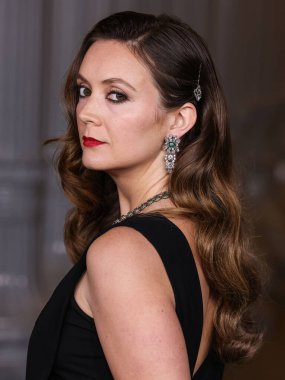 Gucci giyen Billie Lourd, Los Angeles İlçe Sanat Müzesi (Los Angeles İlçe Sanat Müzesi) Sanat + Film Galası 2025 tarihli 14. Geleneksel LACMA 'ya 1 Kasım 2025 tarihinde Los Angeles İlçe Sanat Müzesi' nde gerçekleştirildi.