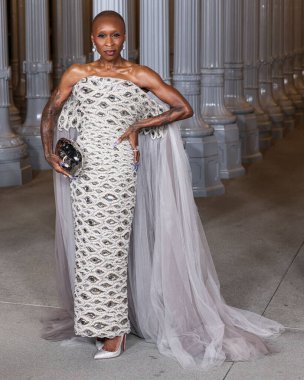 Cynthia Erivo, 1 Kasım 2025 'te Los Angeles County Museum Row, Miracle Mile, Los Angeles, Kaliforniya, ABD' de bulunan Gucci tarafından sunulan 14. Geleneksel LACMA (Los Angeles İlçe Sanat Müzesi) Sanat + Film Galası 2025 'e geldi..